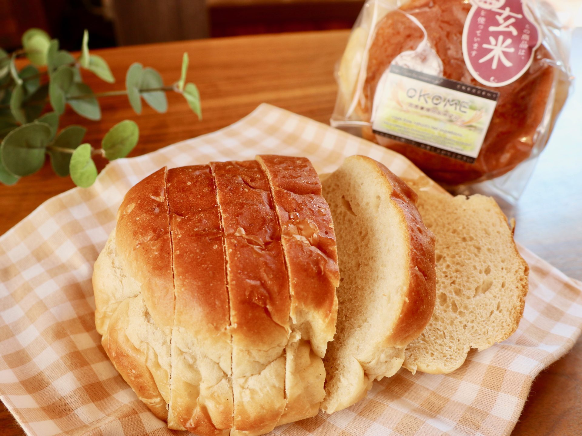 天然酵母でつくったお米のパン（玄米） – とびしま柑橘倶楽部